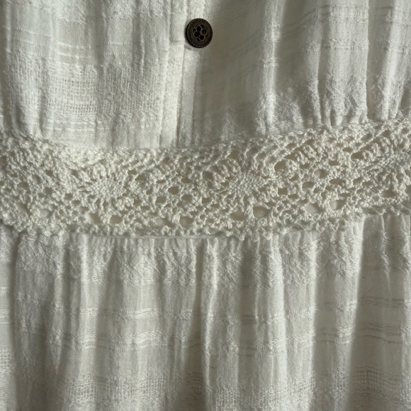 🤍 Knox Rose Elegant Sleeveless Cream Midi Dress Size Medium - Picture 2 of 11